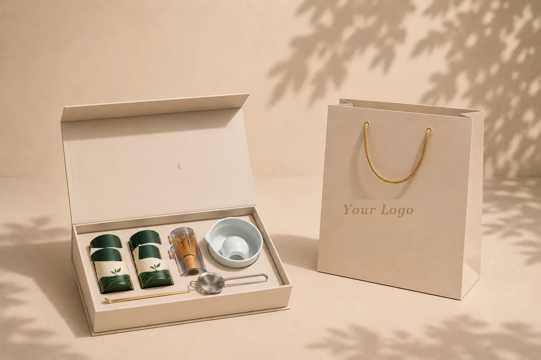 Green Tea Premium Set — เซตชาเขียวพรีเมียมพร้อมชุดชง