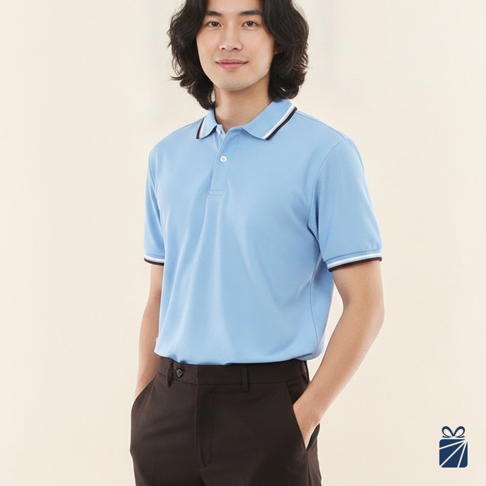 เสื้อโปโล รุ่น Signature Stripe